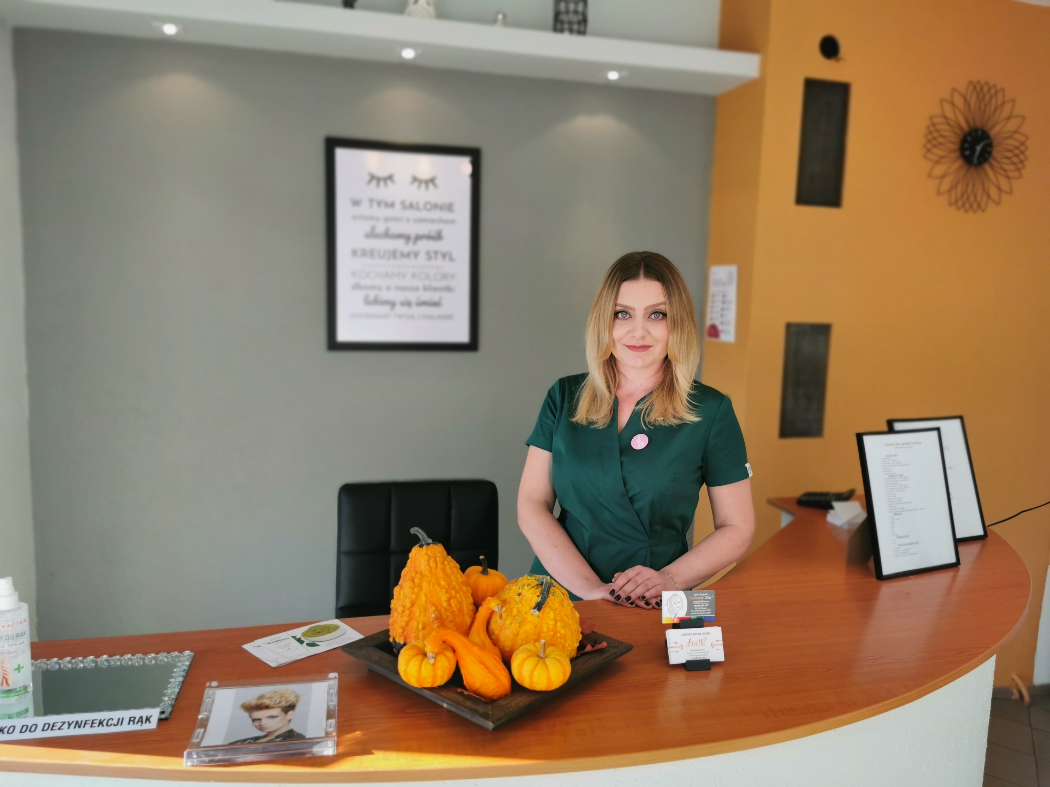 Aneta Szachniewicz w gabinecie